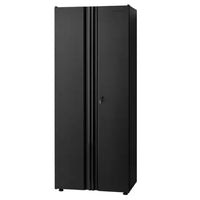 6-Piece Regular Duty Welded Steel Garage Storage System in Black (109 In. W X 75 In. H X 19.6 In. D)