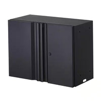 6-Piece Regular Duty Welded Steel Garage Storage System in Black (109 In. W X 75 In. H X 19.6 In. D)